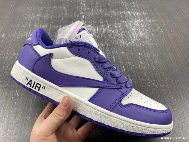AIR TRAVIS X OFF-WHITE X JORDAN SCOTT CUSTOM 1 DM7890-386 0805